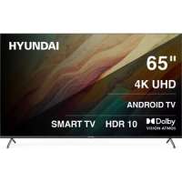 Телевизор Hyundai H-LED65BU7010 H-LED65BU7009 LED 65" Android TV Frameless Metal черный/черный 4K Ultra HD 60Hz DVB-T DVB-T2 DVB-C DVB-S DVB-S2 USB Wi